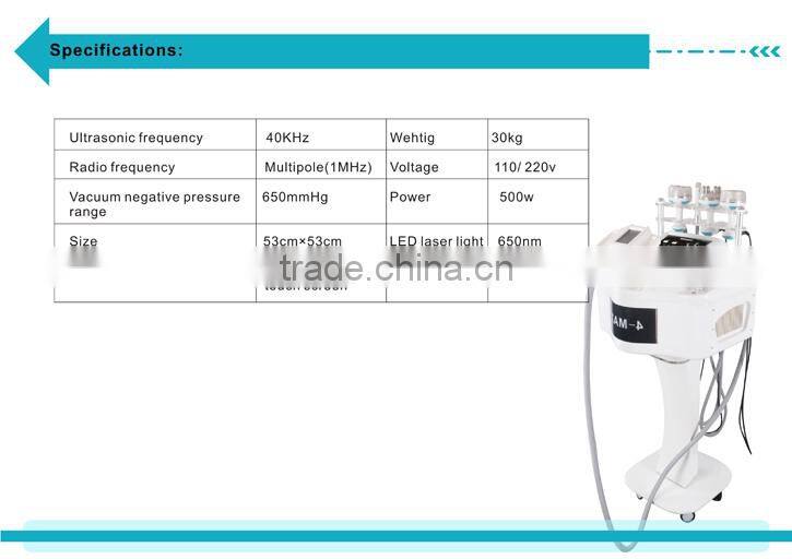 Body shaping machine cavitation rf skin soften vacuum roller slimming machine V100