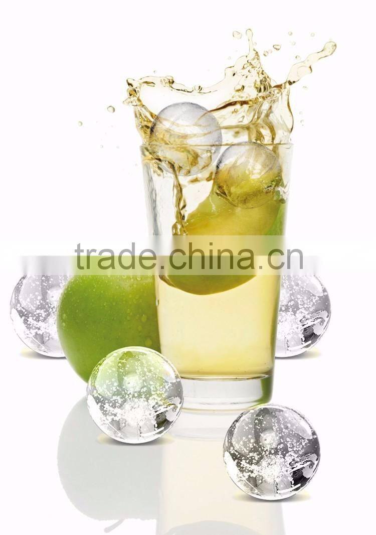 Hot Selling 4 Grids Ice Cooler Ball Maker Custom Silicone Ice Mold