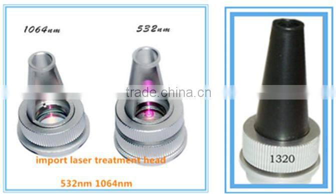 best portable high energy Laser tattoo removal machine q switch nd yag laser