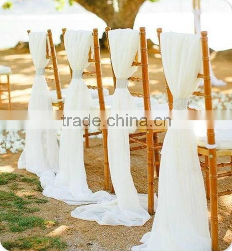 white high quality chair sashes for weddings