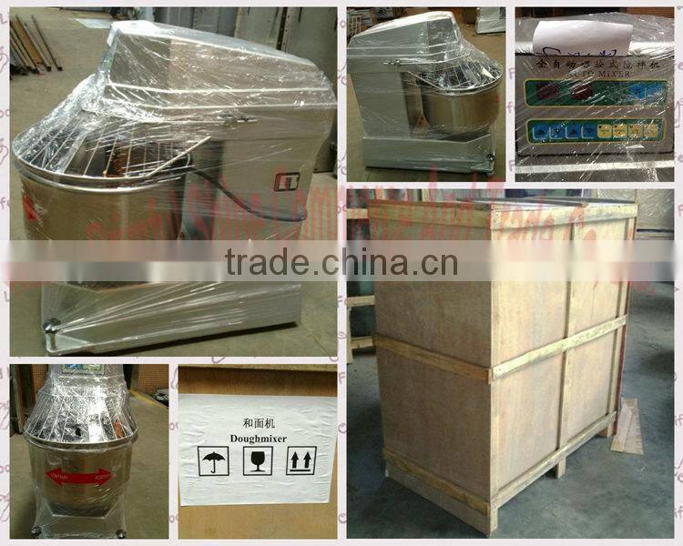 McDonald's cooperator new stainless steel electric spiral dough mixer