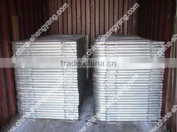 pedestrian control barriers