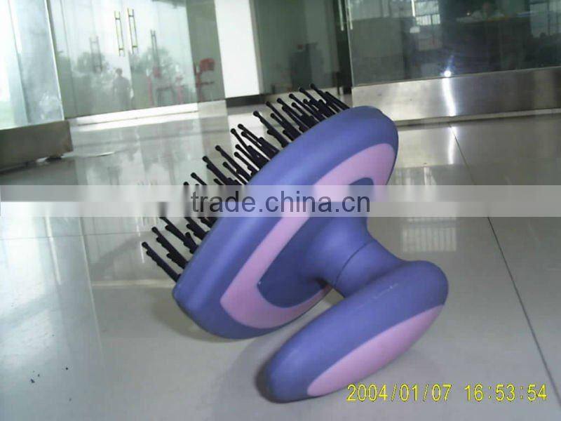 horse massage and cleaning brush