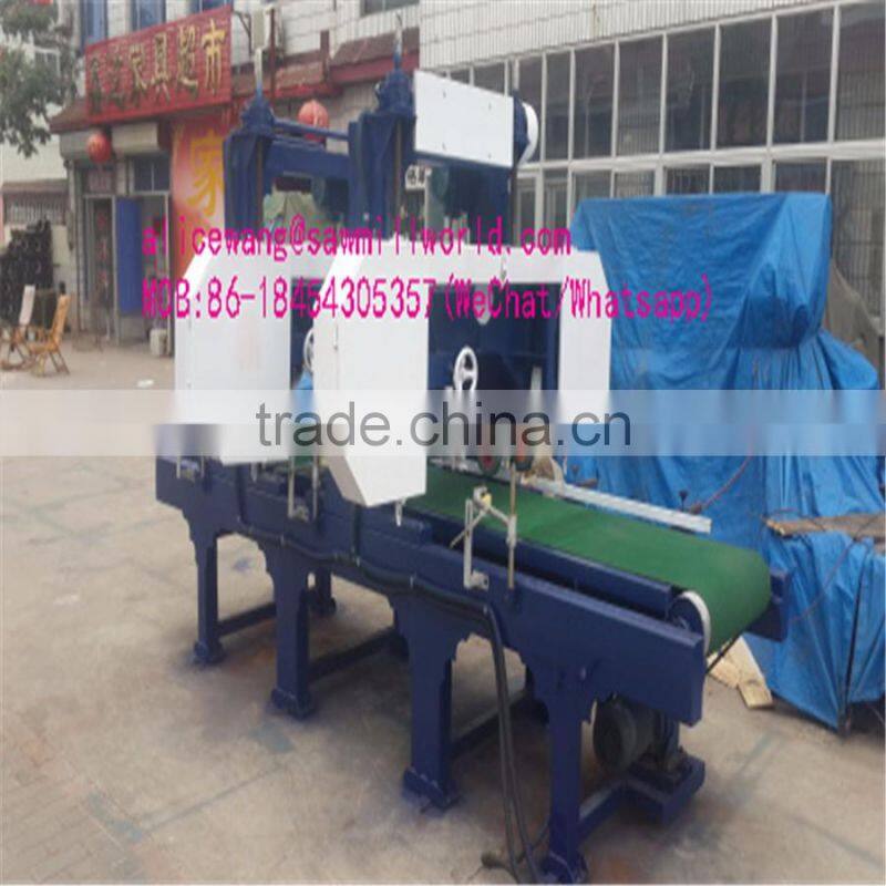 low price and best selling carpentry multiple heads blades wood sawmill machine