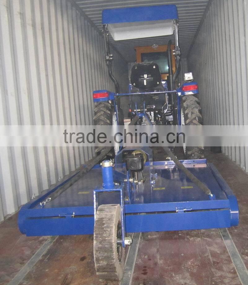 Tractor powered slasher mower