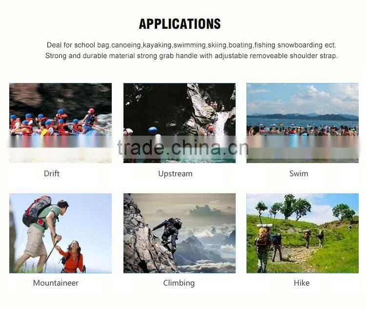 Wholesale Waterproof Dry Bags For Hiking