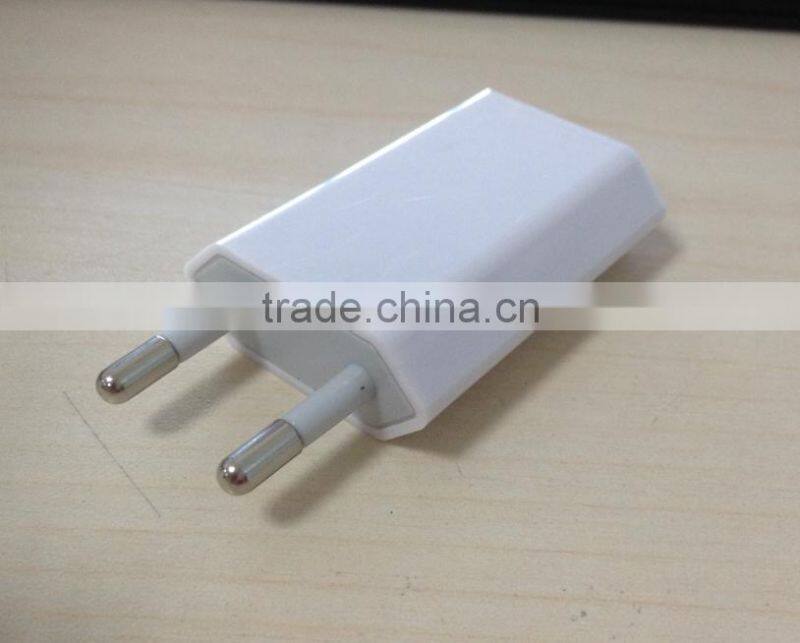 High Quality Charger Eur Tpye 5V 1A USB Output Use for Phone Charger