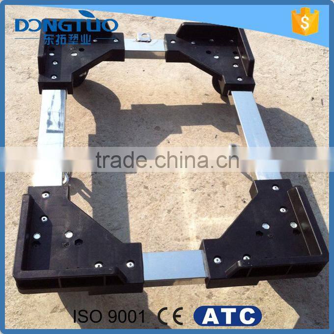 High quality moving pallet dolly, plastic dollies with wheels