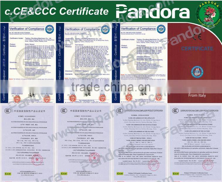 16L 16E Pandora Agricultural Mist Backpack Hand Sprayer