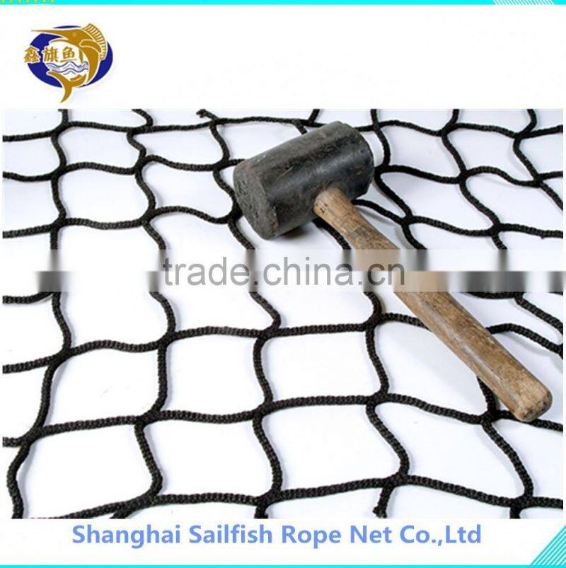 Factory supply 6mm plastic nylon mesh net safety netting