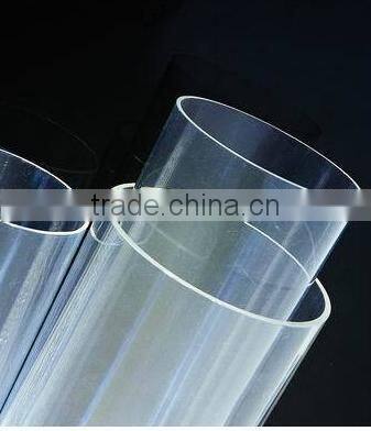 wide range clear hollow PMMA acrylic tube frosted acrylic tube color acrylic tube