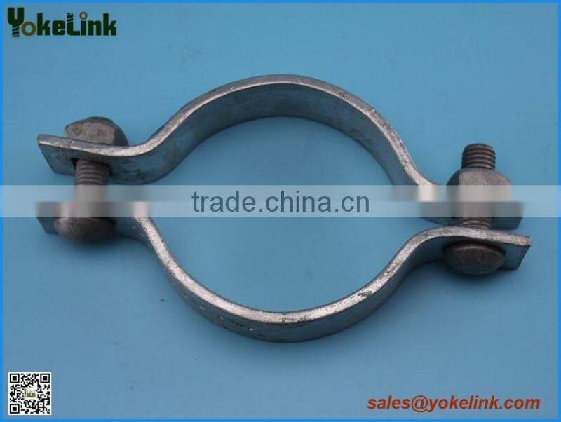 High quality electric fasten 2-way pole band for overhead line fittings