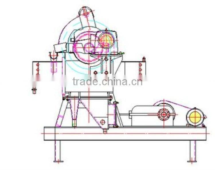 Vertical ring and pulsating recycling machine