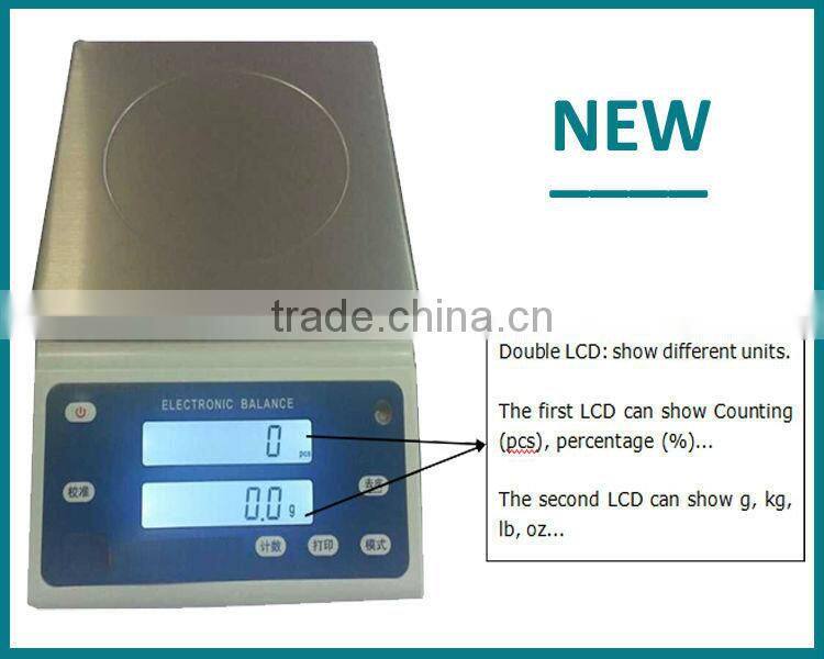 2kg 0.01g constant weighing carat counter scale