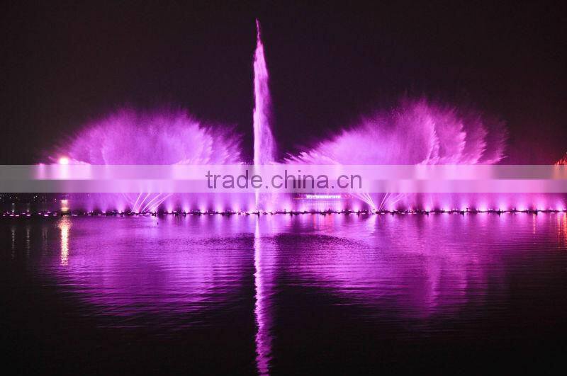Outdoor fountain with Led light