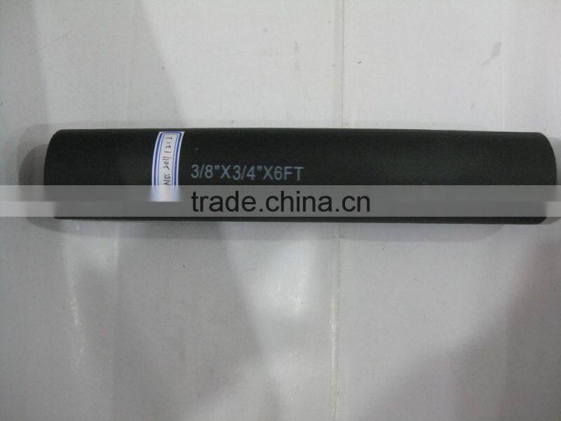 Rubber Tubing Insulation for air conditioner /PE foam insulation pipe/tube / Rubber foam tubing insulation