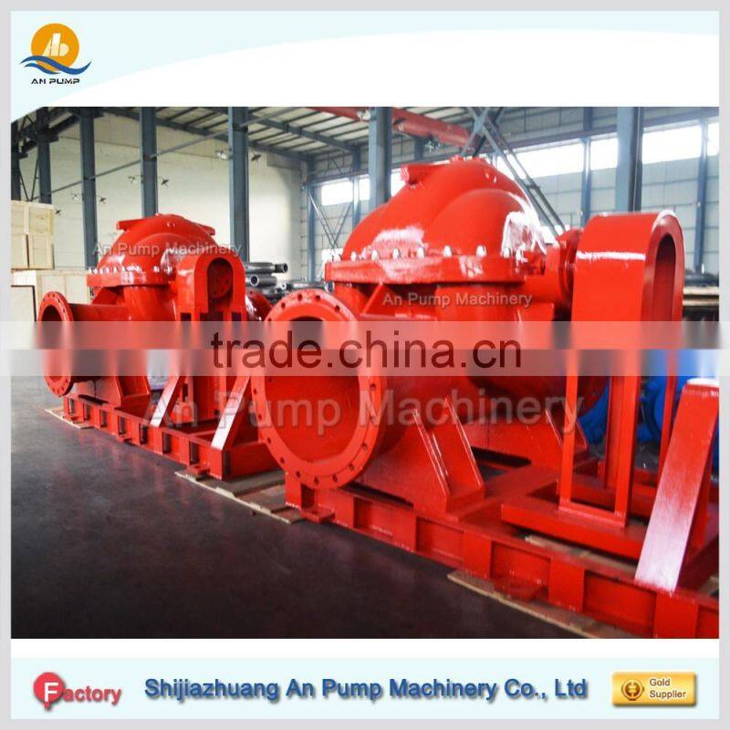 Large Volume Double Suction Diesel Engine Irrigation Water Pump