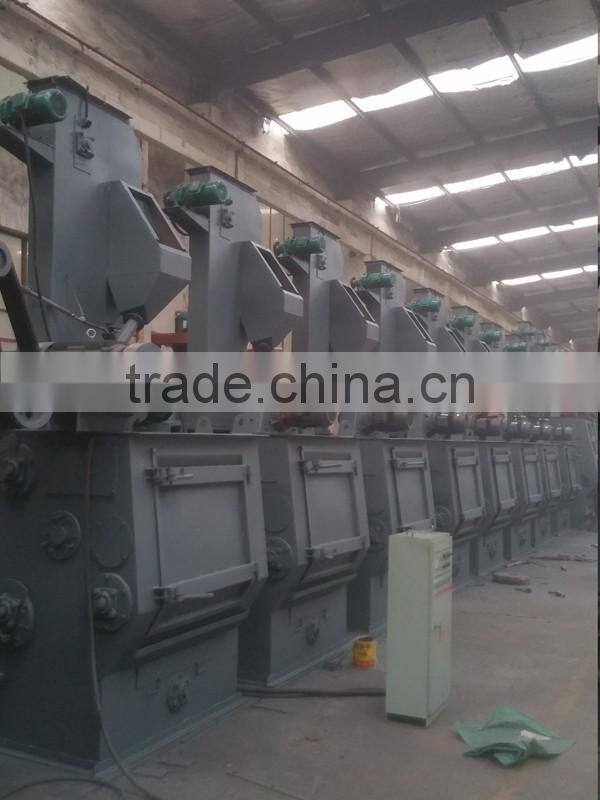 Steel pipe shot blasting cleaning machine, free design