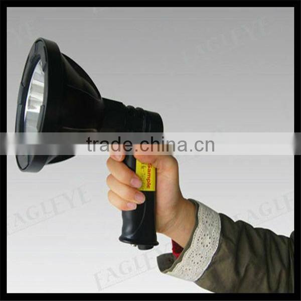 camping spotlight hunting equipment Portable ABS housing search light hand held LED Rechargeable 10w cree car spotlight