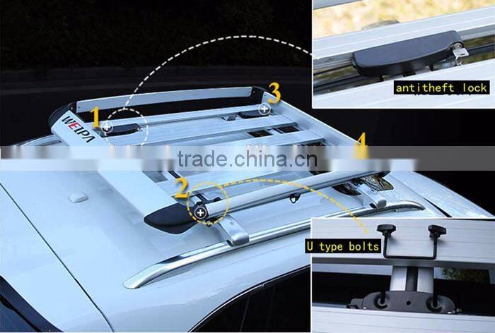 anodized aluminum car roof rack