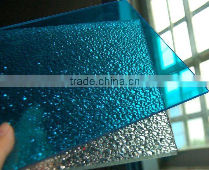 decoration plastic sheet polycarbonate Embossed Sheet