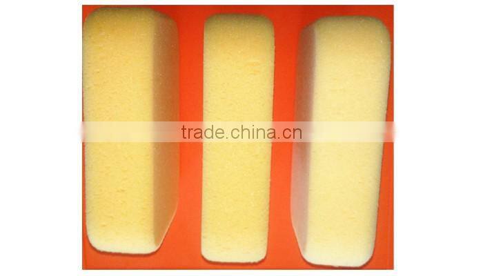 Factory sale car wash sponge, high quality car coating sponge, car cleaning edge polishing sponge