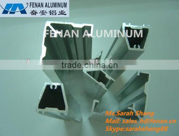 Champagne anodized aluminium Window Profile