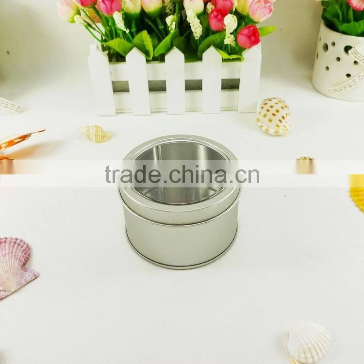 C307F metal clear top tin