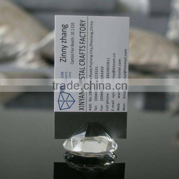 stylish crystal dimond name card holder