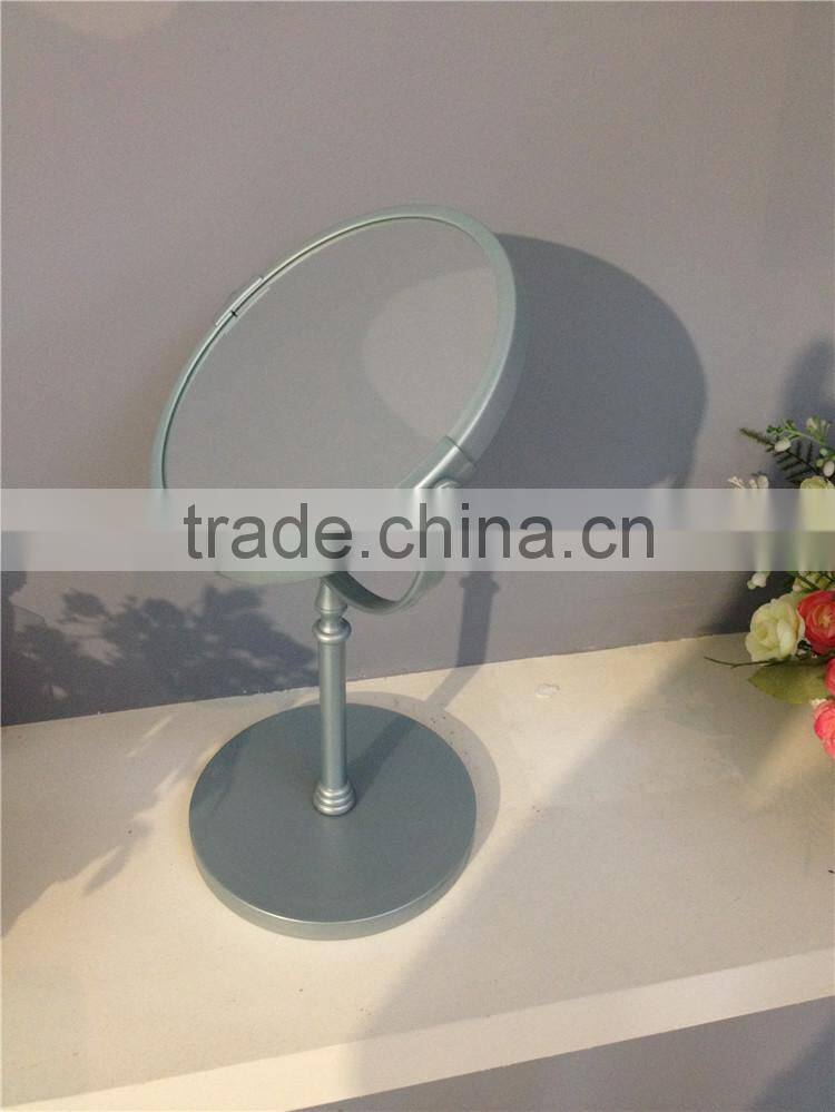 Plastic Two-Sided Tabletop 360 Degree Swivel Vanity Mirror