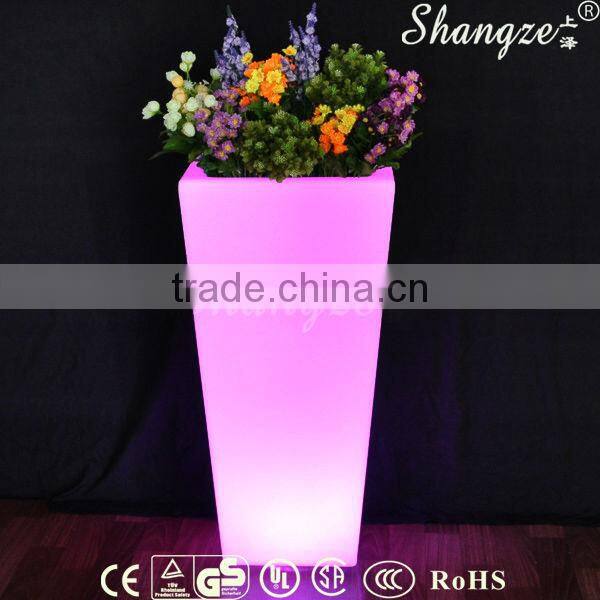 LED Lighted Planter Pots / LED Flower Pot Wholesale