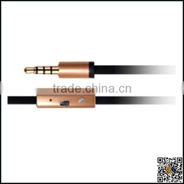 Universal factory price In-ear Metal Earphone with Mic,In-ear Metal Earphone