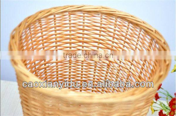 Large Family Size Large Wicker Hamper Recycled Style Handmade