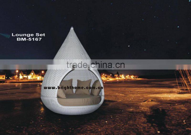 High Quality Hand weaved BM-5167 Leisure Beach Laybed Outdoor products