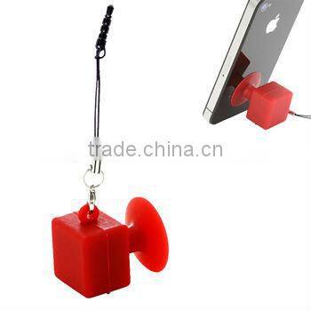 2013 colorful square head silicone phone holder
