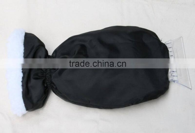 car ice scraper / car snow scraper with glove