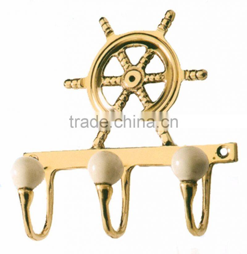 unique brass nautical hangers