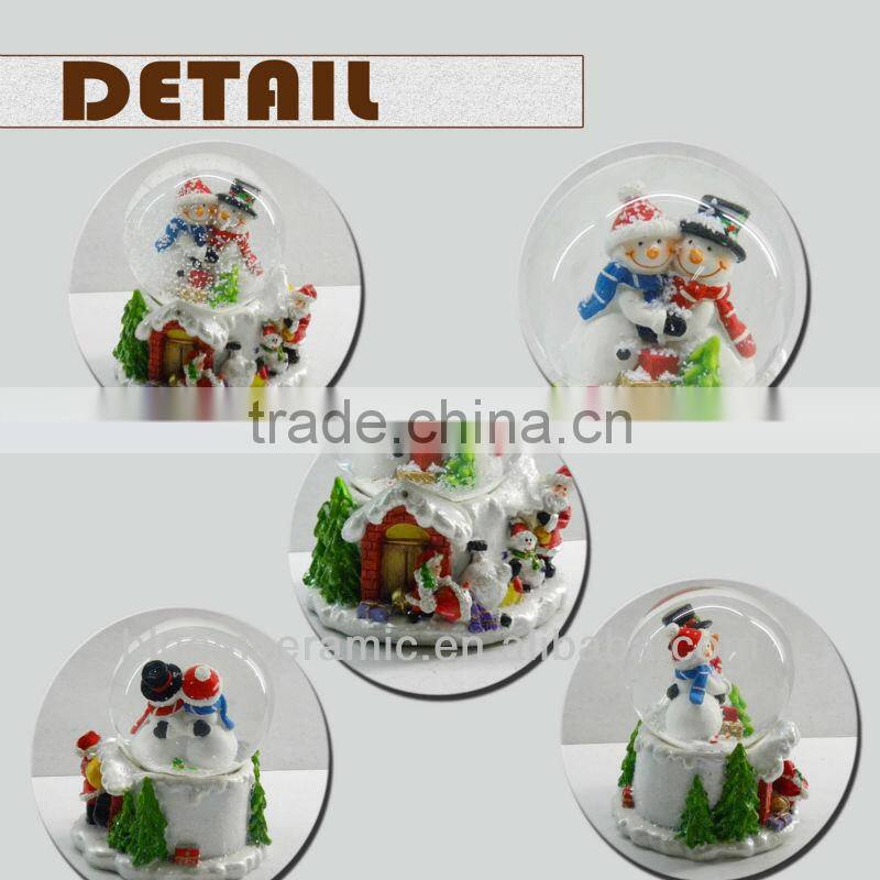 Snowman water ball souvenir