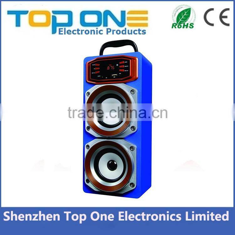 2015 High quality newest fashionable hot selling KaraOK amplifier portable bluetooth speaker