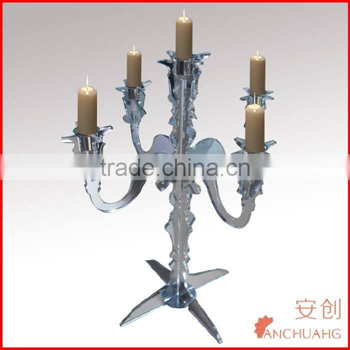 acrylic candelabras