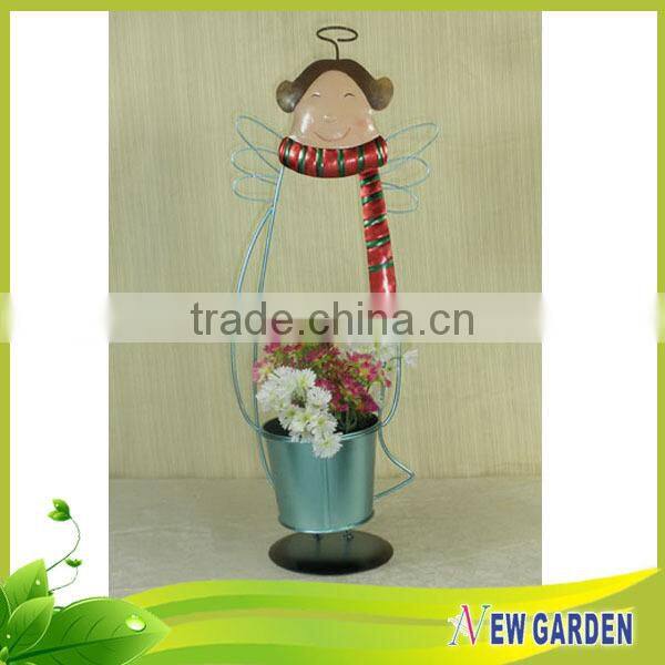 Cheap Price Unique Style Santa Claus Christmas Basket For Flower