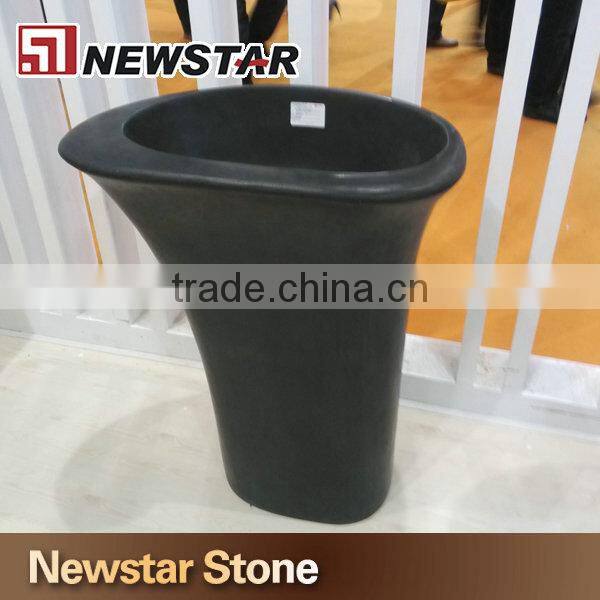 Marble Pedestal basin Art wash stone basin