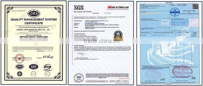 2017 New design plastic molded parts mold