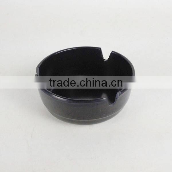 plastic melamine black ashtray