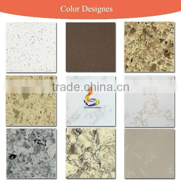 Eagle giallo commercial granite quartz vanity tops with integral bowl