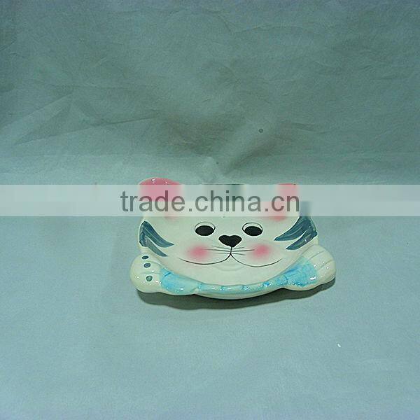 Lovely Ceramic Animal Shape Cat Bowls
