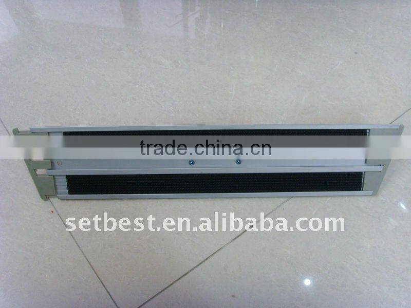 NEW DESIGN Aluminum flat mop frame pro with hook and loop fastener spot