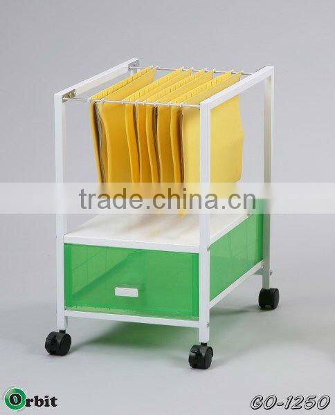 2-tier mobile office drawer cat