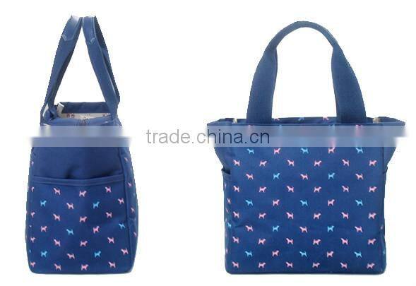 Customize printing pattern clothes hanging baby bag
