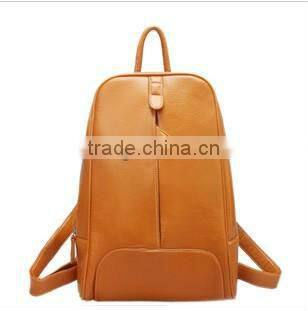 2014 new style fashion backpack for teen-ager girls with pu